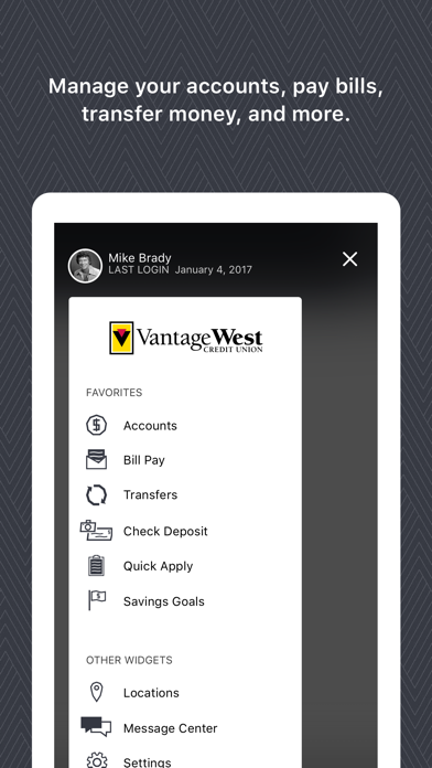 How to cancel & delete Vantage West Credit Union from iphone & ipad 3