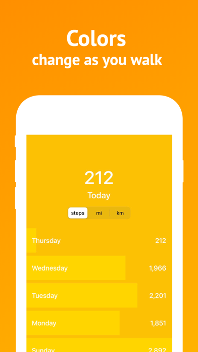 Fitnesstine • Step Counter screenshot 3