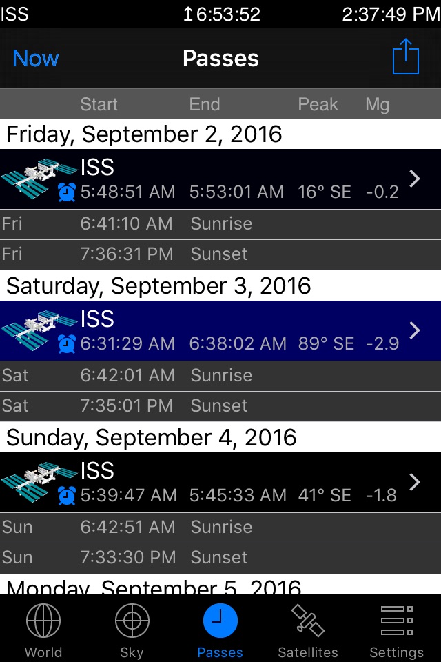 GoISSWatch ISS Tracking screenshot 3