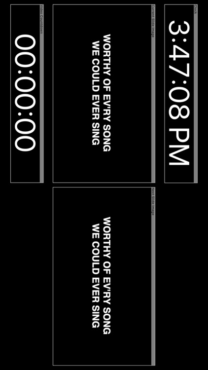 ProPresenter Stage