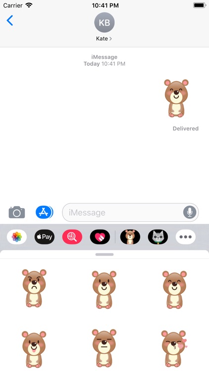 BaBy Bear Cute Sticker