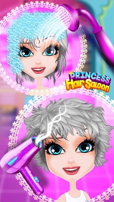 Princess Salon Haircut screenshot 4
