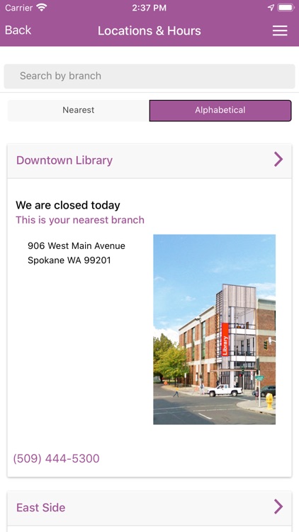 Spokane Library screenshot-3