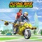 Ride modern flying bikes in this modern taxi bike driving simulator game 2020