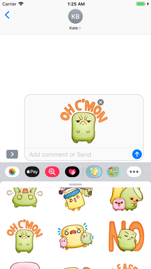 Marshmallow Emoji Stickers(圖4)-速報App