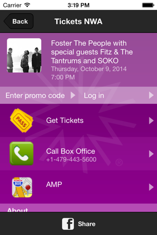 Walton Arts Center Tickets - náhled