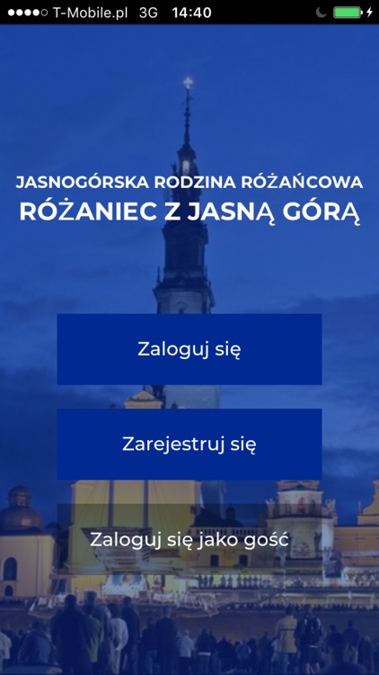 Różaniec z Jasną Górą