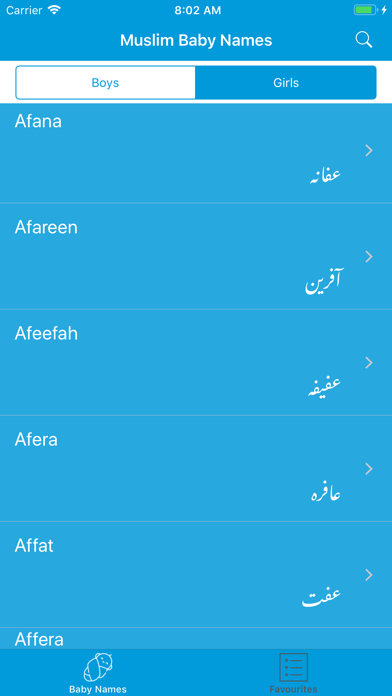 Muslim Baby Names With menings screenshot 4
