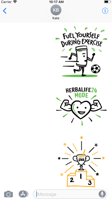 Herbalife Nutrition Stickers screenshot 3