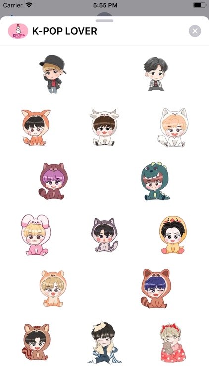 K-POP LOVER EMOJI
