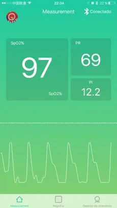 Imágen 1 A-OXIMETER iphone