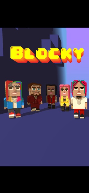 Blocky Gang Roller Jump