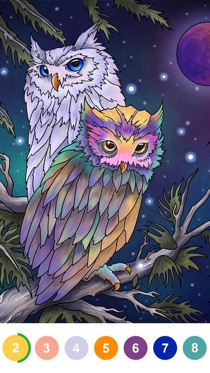 Paint by Number Coloring Games screenshot-3