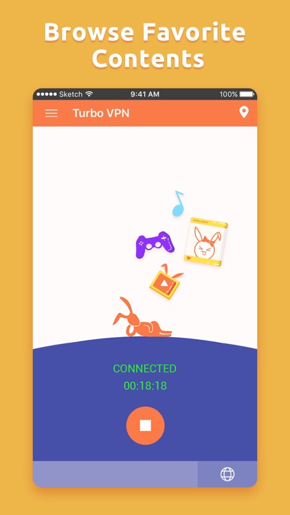 Turbo VPN Private Browser screenshot-4