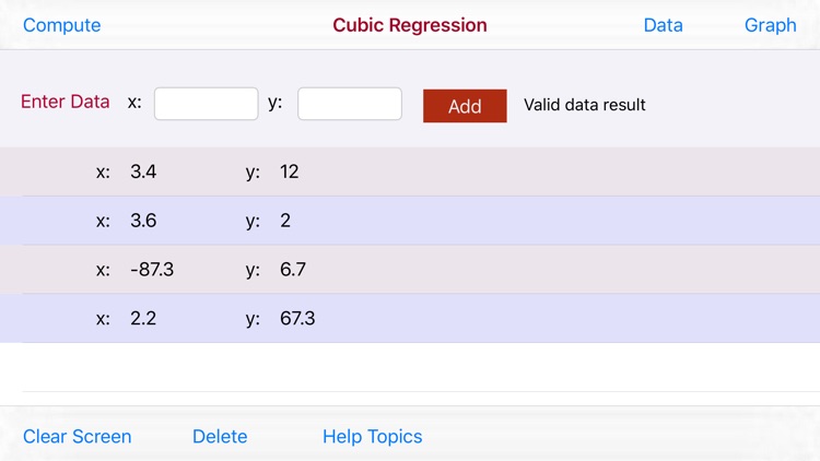 Cubic Regression screenshot-6