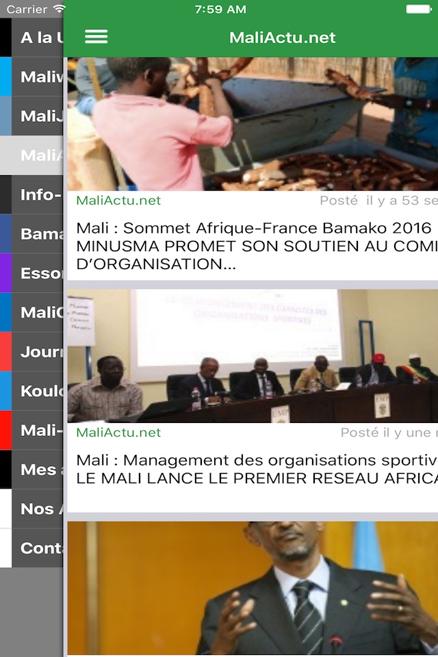 Actu Mali, Actu Afrique screenshot 4