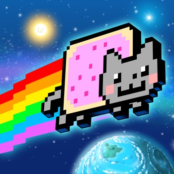 nyan cat lost in space coins