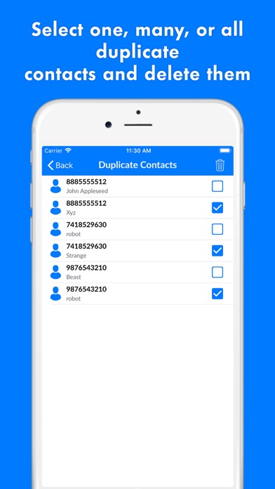 Duplicate Contact Remover screenshot 2