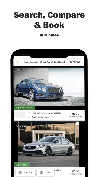 VIP CART-Luxury Rentals Kuwait screenshot-3