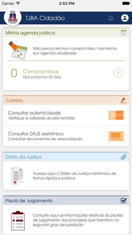 TJBA Cidadão - Mobile