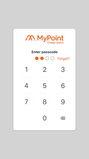 MyPoint CU Mobile 스크린샷 2