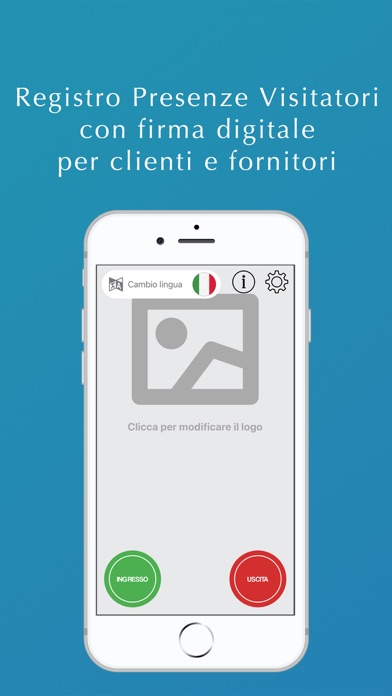 How to cancel & delete App Registro Visitatori from iphone & ipad 1