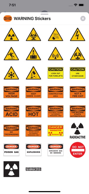 WARNING Stickers(圖2)-速報App