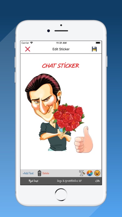 How to cancel & delete Chat Stickers App from iphone & ipad 4