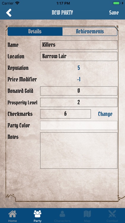 Gloomhaven Campaign Tracker screenshot-3