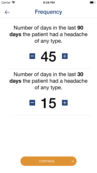 Migraine Clinical Tool screenshot 4