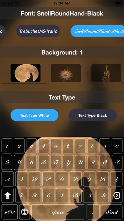 Buddha Theme keyboard screenshot-5