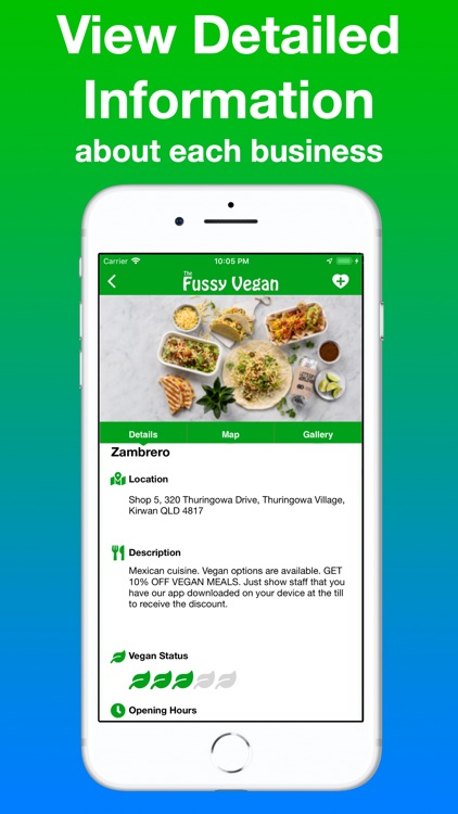 Fussy Vegan Food Finder