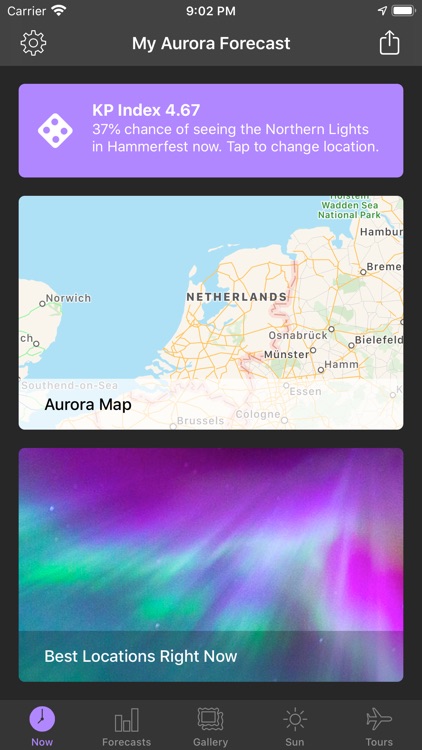 My Aurora Forecast Pro