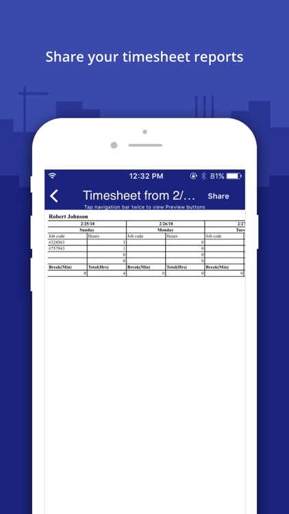 Timesheet Manager App screenshot-4
