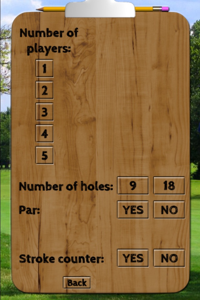 Golf & Discgolf scorecard Lite screenshot 3