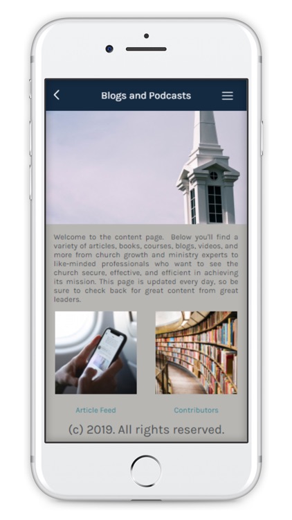 Church Leader App