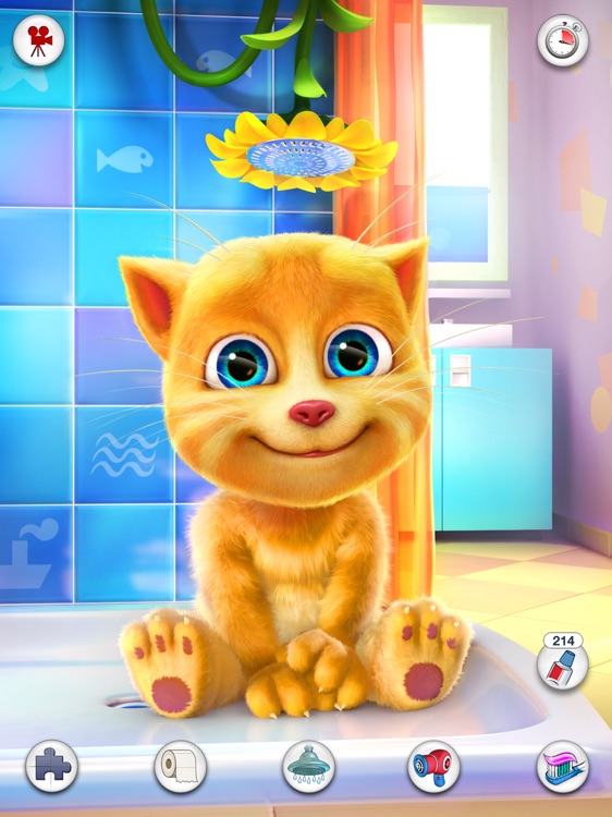 Talking Ginger for iPad screenshot-4