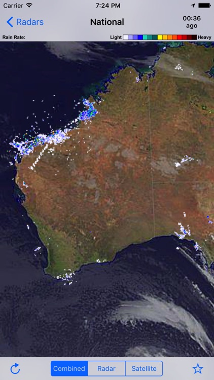 Rain Radar+ AU - BOM Radar