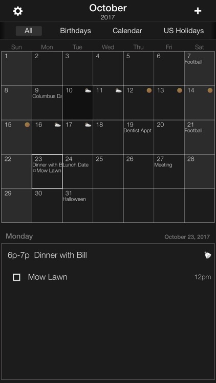 The Grid - Calendar