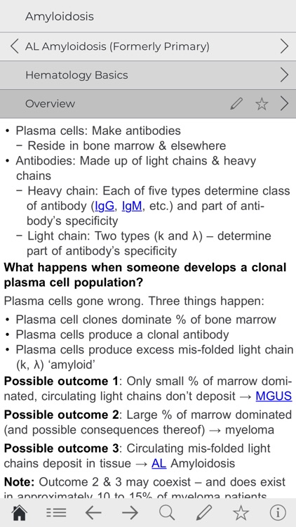 Amyloidosis Clinical Resources