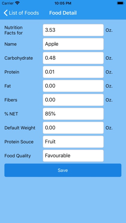 Zone Diet Simple screenshot-5