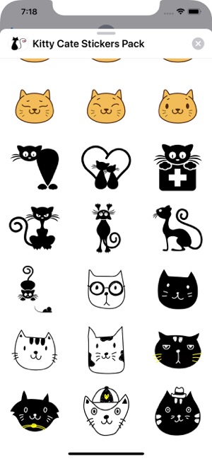 Kitty Cate Stickers Pack(圖2)-速報App