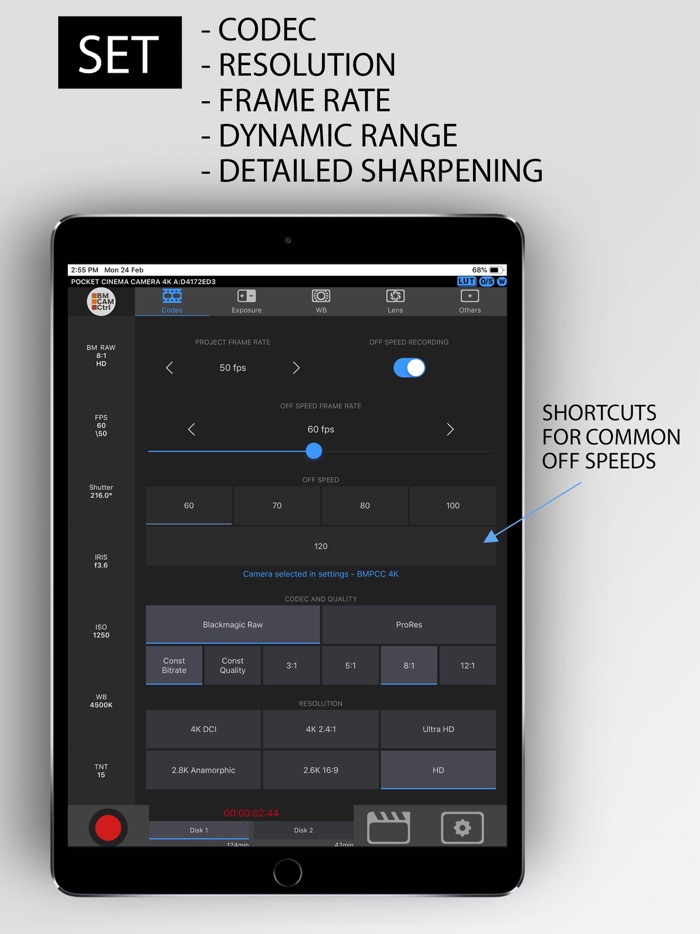 Blackmagic Camera Controller