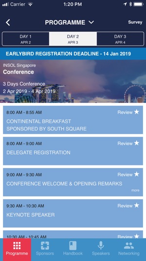 INSOL International Events App(圖2)-速報App