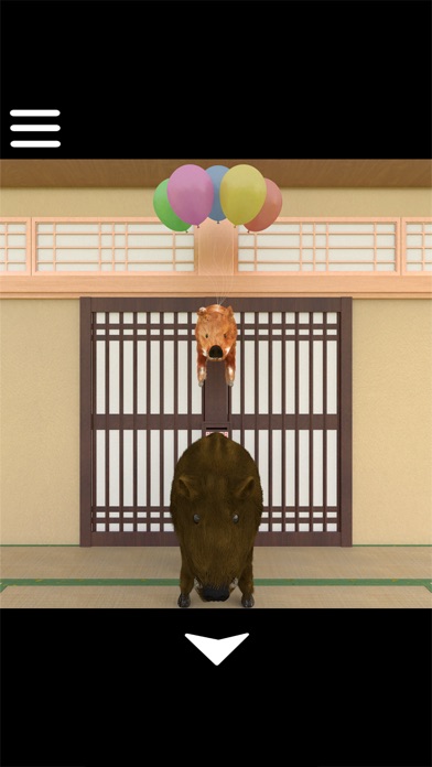 脱出ゲーム イノシシたちのおもてなし screenshot1