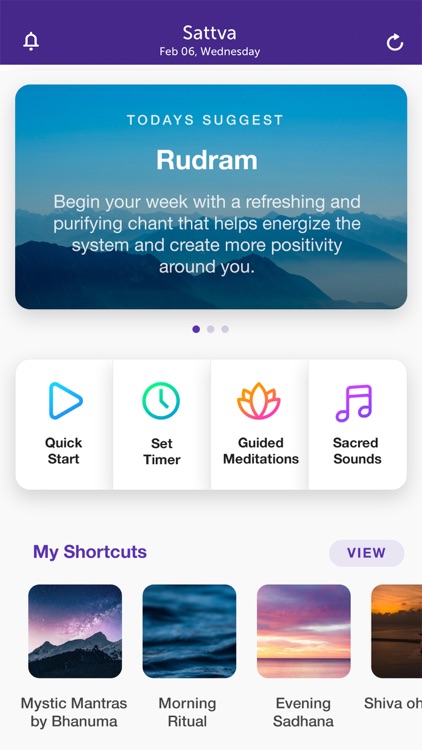 Sattva Meditations & Mantras screenshot-0
