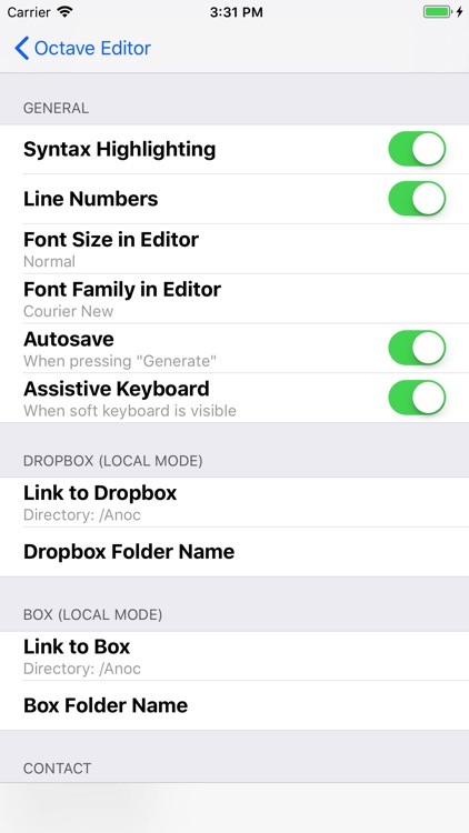 Anoc Octave Editor screenshot-3