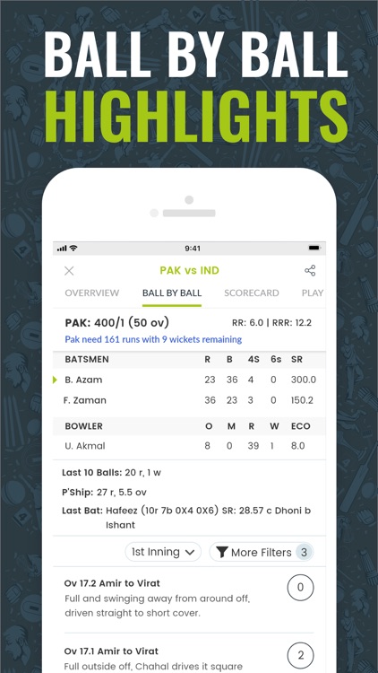 Cricingif-Live Cricket Scores screenshot-1