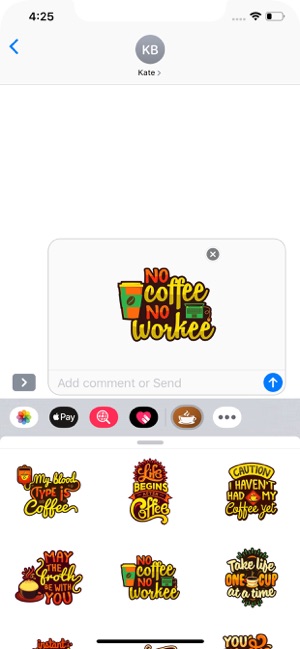 Coffee Stickers Pack(圖6)-速報App
