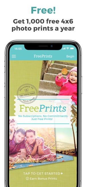freeprints photos delivered on